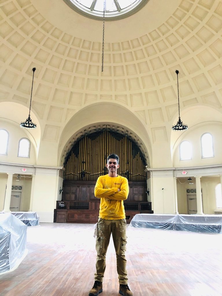 Interior of Commercial Building repainted Preview Image 2