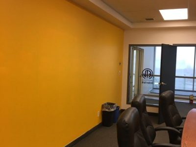 CertaPro Commercial Office painting in Burnaby, BC