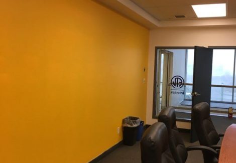CertaPro Commercial Office painting in Burnaby, BC