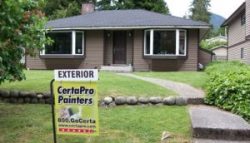 Exterior house painting in Burnaby by CertaPro Painters of North Vancouver