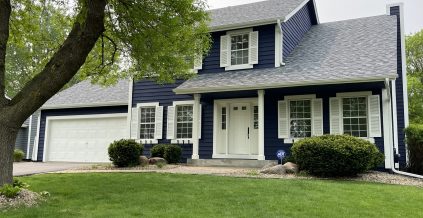 Blue Exterior in Lakeville, MN