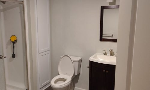 Neutral-Toned Bathroom