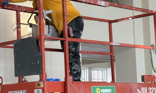 Church Painting - In Progress