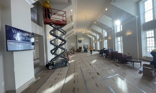 Church Painting - In Progress