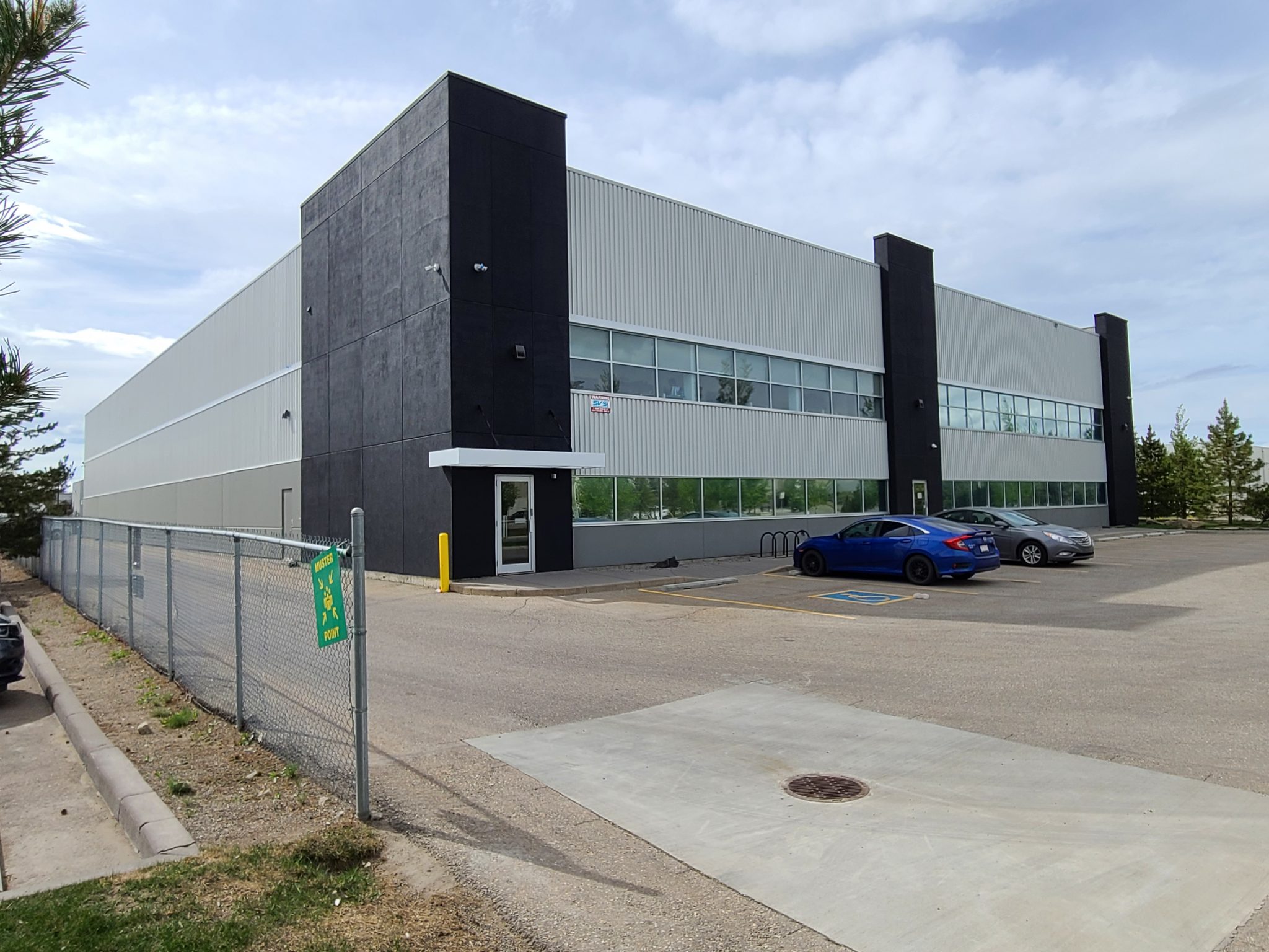 Warehouse Colour Change CertaPro Painters of Calgary and Central Alberta