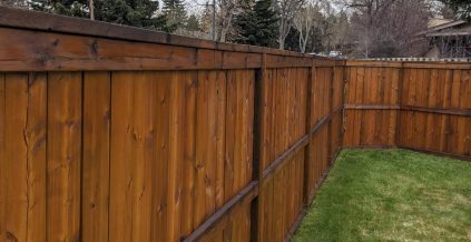 Fence Staining