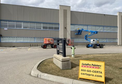 Commercial Building Repaint