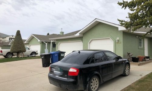 Green Stucco Painting