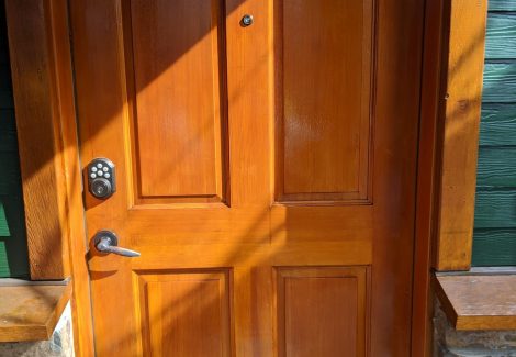 Trim Staining in Canmore