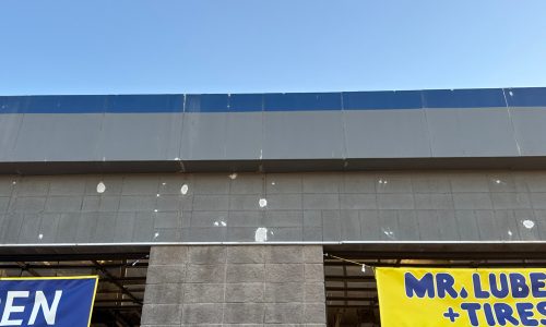 Visible Wear on Cinderblock & Brick