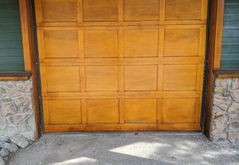 Wood Staining in Canmore