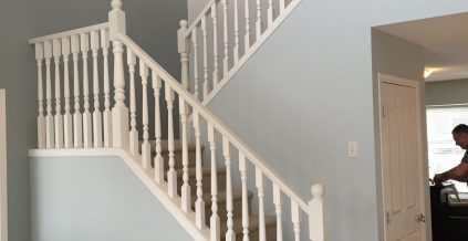 Rails and Trim Painting
