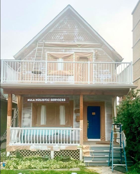 during painting of home exterior Preview Image 1