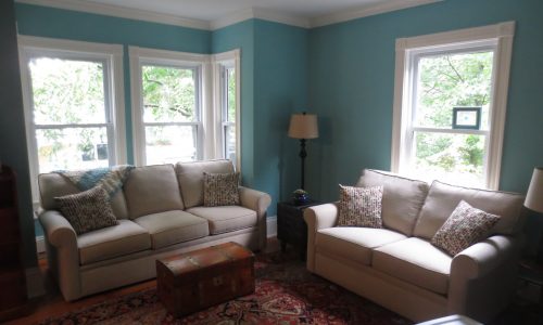 Interior Living Room Painting in Danvers, MA