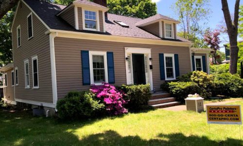 Residential Exterior Painting in Reading, MA