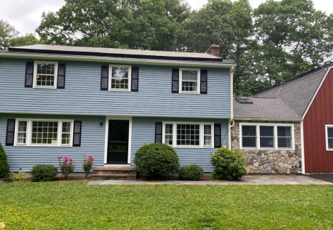 Residential Exterior House Painting Project in Topsfield, MA