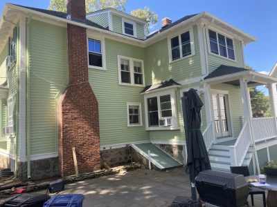 Completed Residential Exterior Painting Project in Melrose, MA