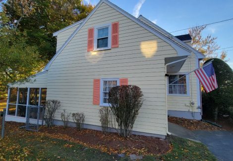 Residential Exterior Painting Project in Melrose, MA