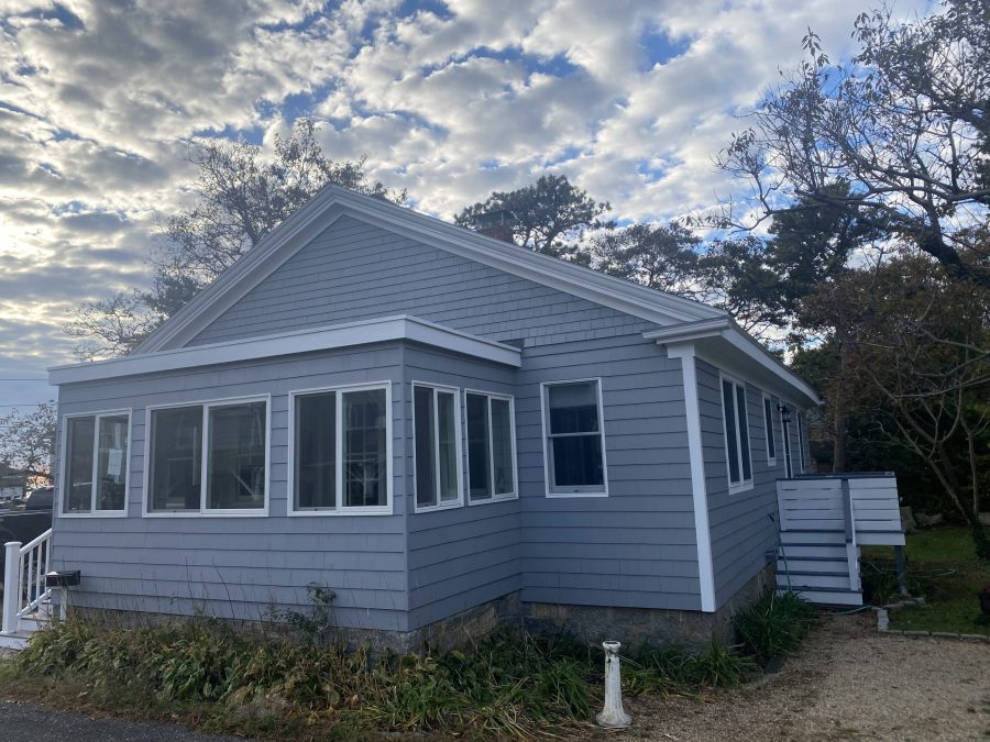 House in Rockport, MA after completed residential exterior painting project by certapro painters of north shore and cape ann - angle 2 Preview Image 1