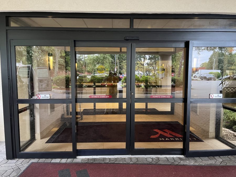 Commercial Entrance Painting Project in Peabody, MA, by CertaPro Painters of North Shore & Cape Ann, MA - Angle 2 Preview Image 1