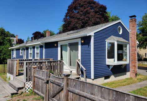 Residential Exterior Painting Project in Cape-Ann, MA
