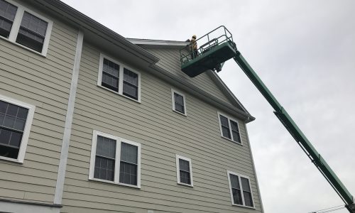Commercial Exterior Apartment Painting in Wakefield, MA