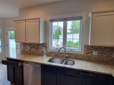 Completed Kitchen Cabinet Painting Project in Lynnfield, MA, by CertaPro Painters of North Shore & Cape Ann, MA - Angle 2