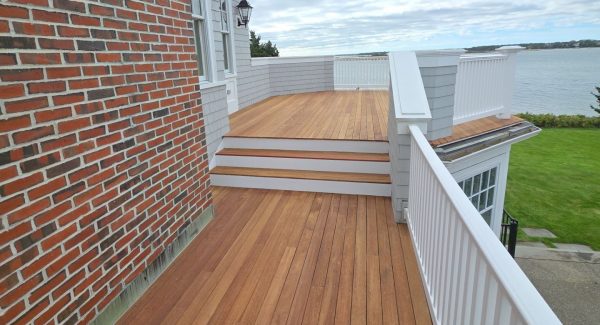 Finished Deck in Cape Cod