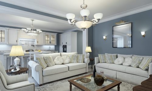 seamless color flow for full-house painting