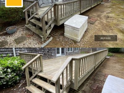 Deck Staining Project
