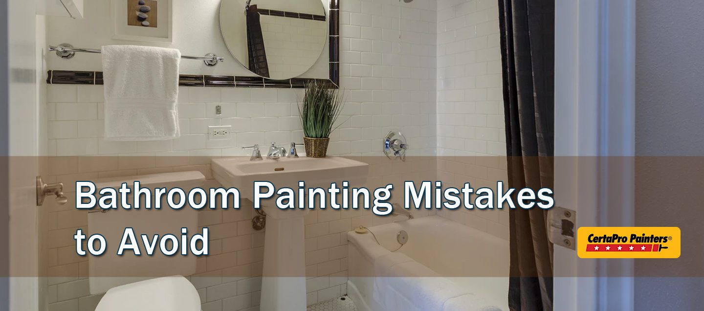 Bathroom Painting Tips & Mistakes to Avoid - Majestic Cabinets