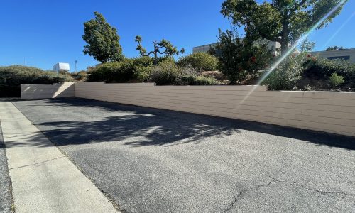 Retaining Wall After