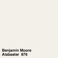 Alabaster by Benjamin Moore and Sherwin Williams
