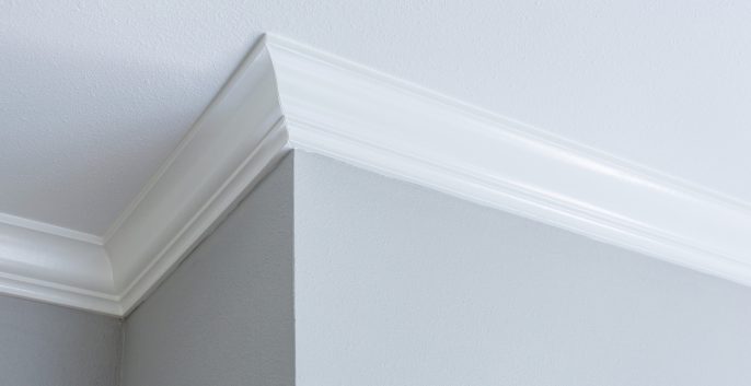 Check out our Crown Molding and Trim Painting