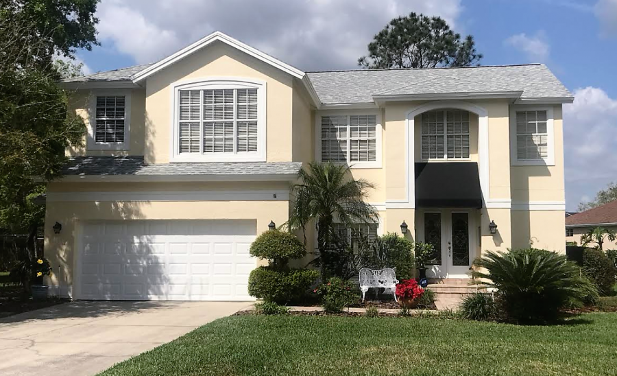Tampa 2 story home exterior repaint