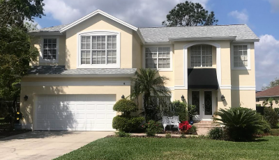 Tampa 2 story home exterior repaint