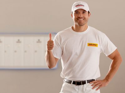 certapro employee giving thumbs up