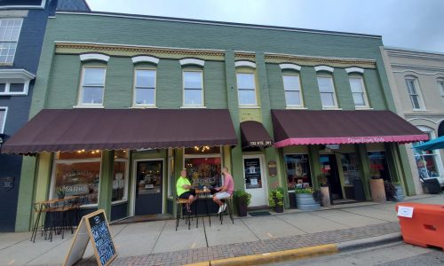 Downtown Knits - Exterior Painting (Before)