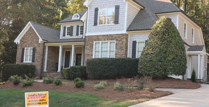 Cedar Shake Exterior in Apex, NC