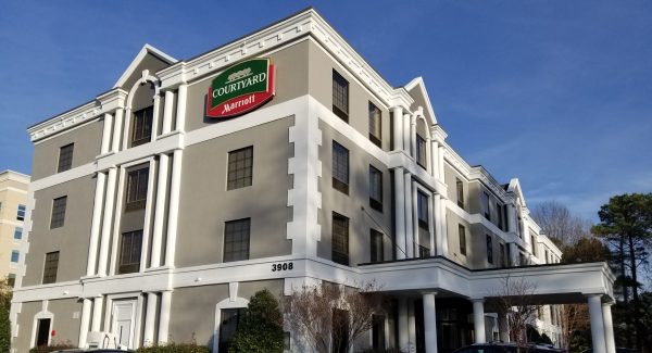 The Courtyard Marriott Exterior