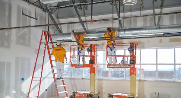 Warehouse Interior Painting Preparation