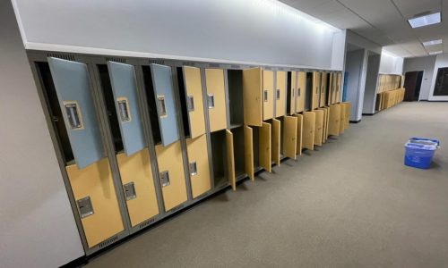 Locker Room Painting (During)