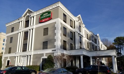 The Courtyard Marriott Exterior