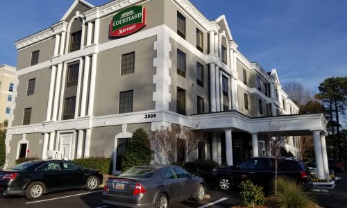 The Courtyard Marriott Exterior
