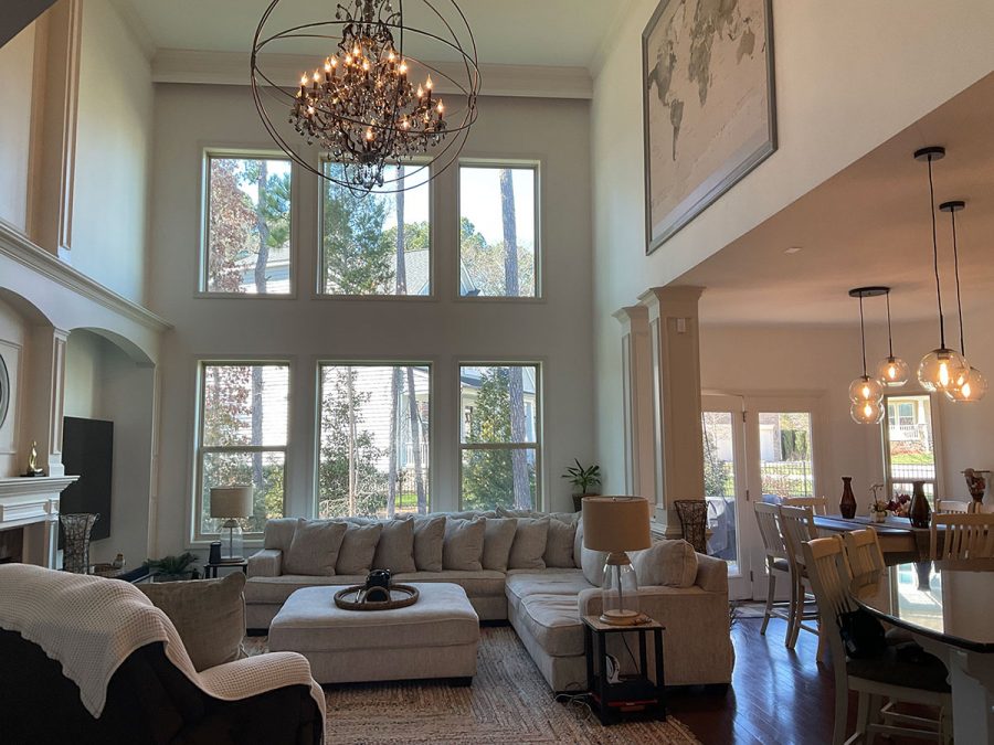 Interior Family Room Painting