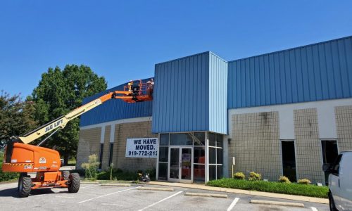 Crew Prepping Exterior