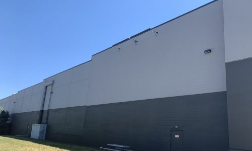 Exterior commercial painting at Sam's Club