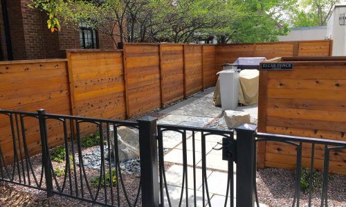 Fence Staining