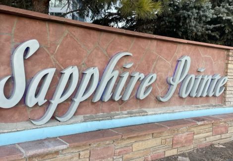 Sapphire Pointe Monument Signs