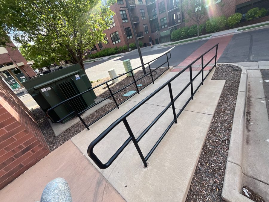 black painted railing along access ramp Preview Image 3